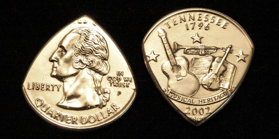 Quarter 2024 guitar pick