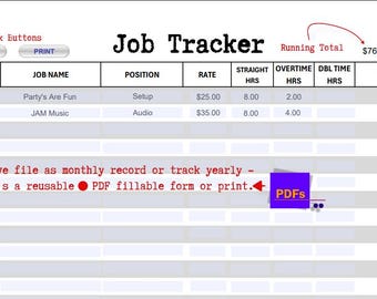 Job Tracker - PDF