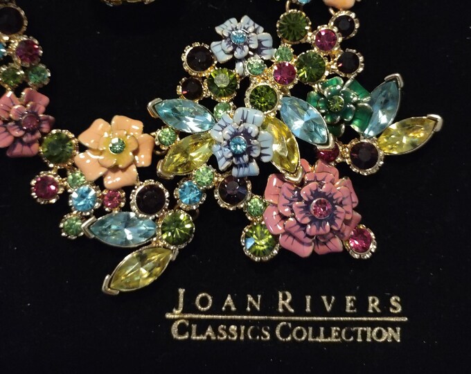 Vintage Joan Rivers Classic Collection Jewelry Language of Flowers