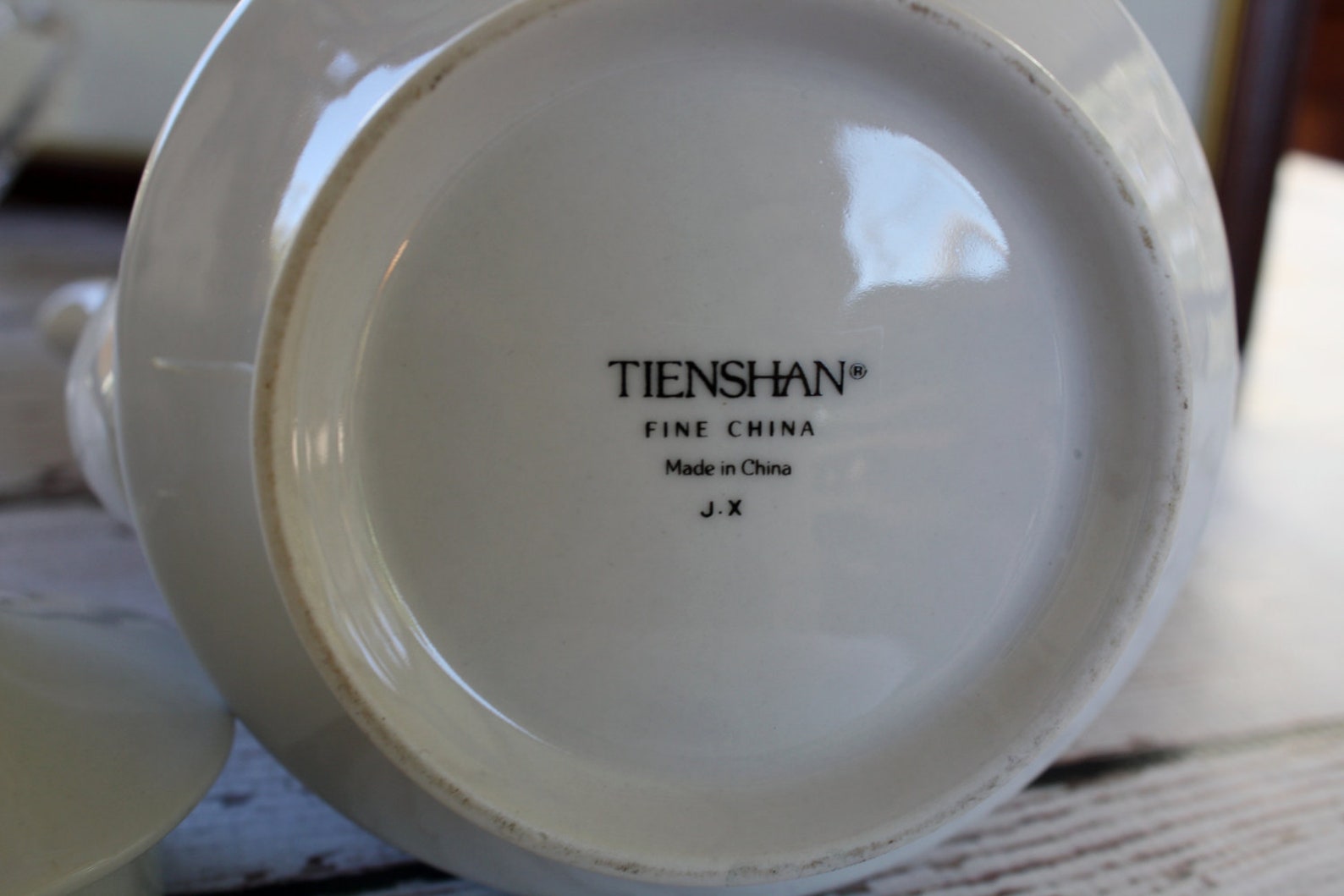 Tienshan Fine China Coffee Pot Tea Pink Roses Green Leaves Etsy