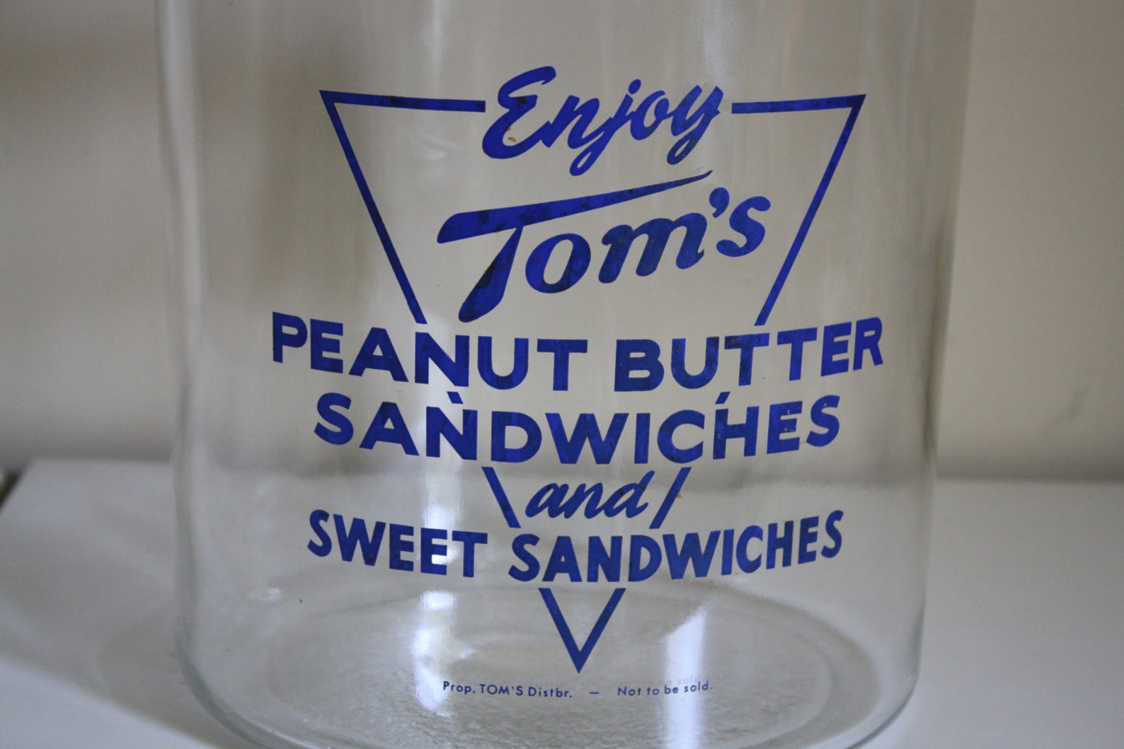 Very rare 1950's Vintage TOM'S PEANUT BUTTER Etsy