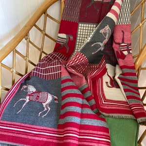 Red Roan Throw/Wrap