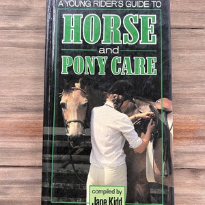 Adorable Vintage Horse & Pony Care Book