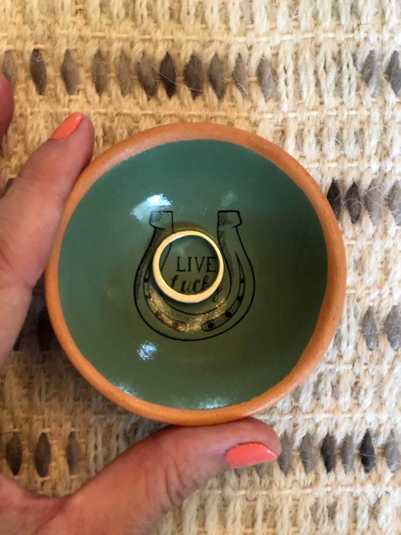 Horseshoe Ring Holder
