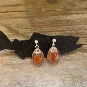 Chum Salmon Roe Earrings