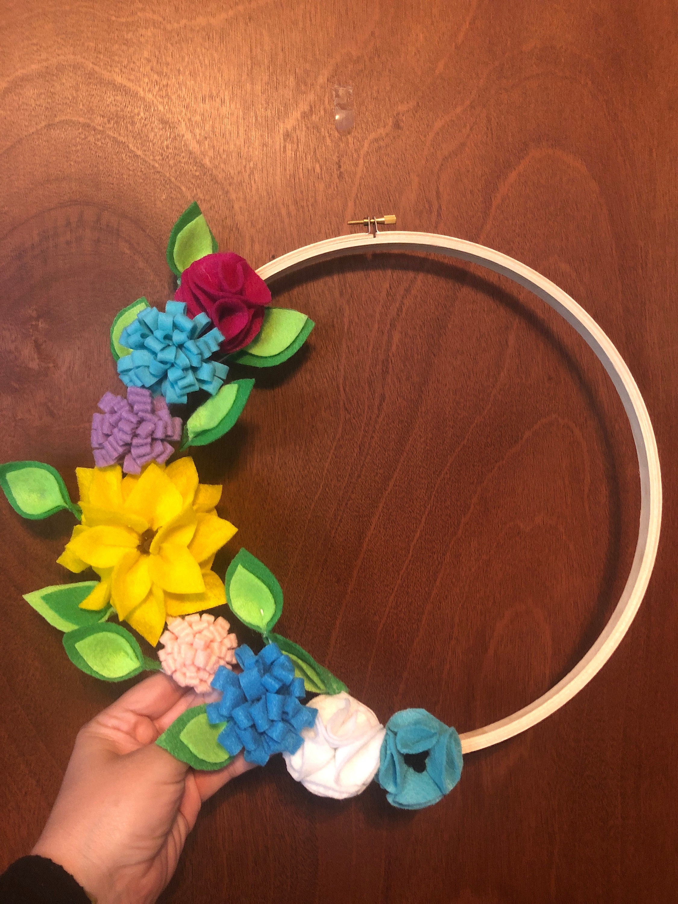 Felt Wreath | Etsy