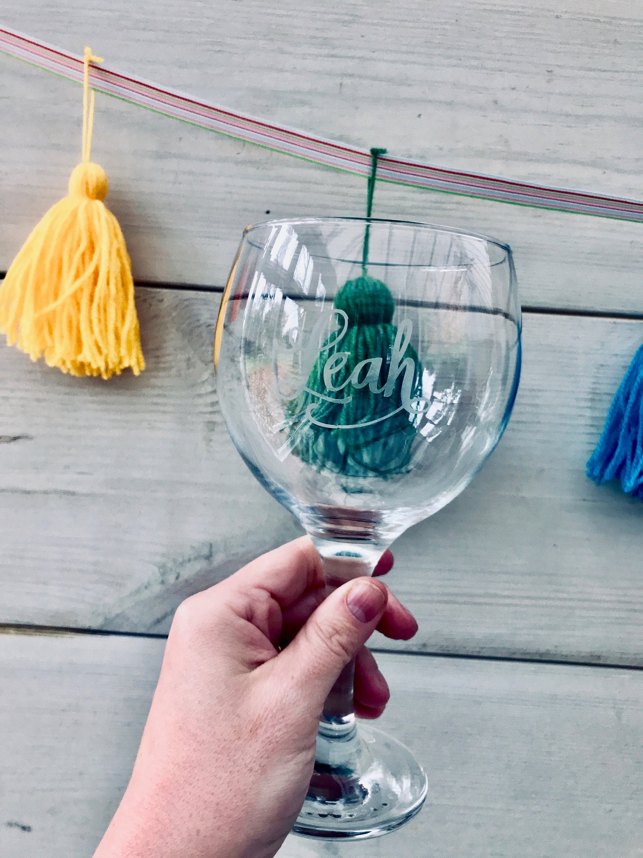 Fancy gin glasses discount