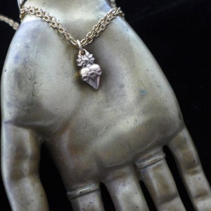 ExVoto Charm Collection :: Bloodstone Heart Charm main image 1
