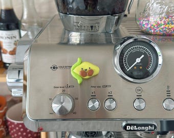 Plushie Inspired Clay Magnet - Lemon