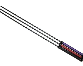 Mature BDSM Delrin Cane 24" with Multiple Color Handles Available