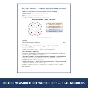 ASE A5 Brakes Study Workbook Printable | Module 3 Disc Brakes | 72 Practice Questions and Quiz with Answer Key image 3