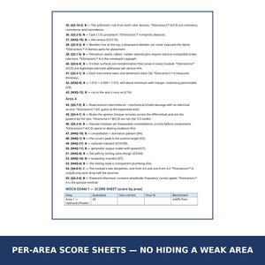 ASE A5 Brakes Mock Exams Printable | 3 Timed Practice Tests 55 Questions | ASE Test Prep with Answer Keys and Score Sheets image 5