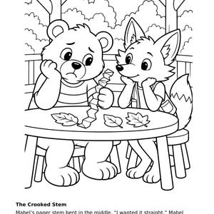 Big Feelings, Little Hearts Coloring Storybook PDF, 24 Scenes, Ages 6-8 image 2