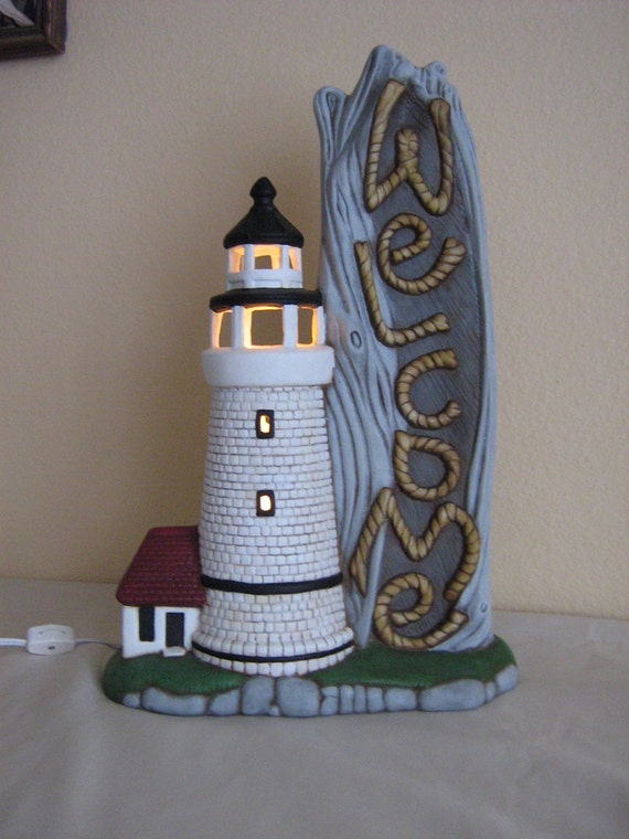 Ceramic Lighthouse Etsy