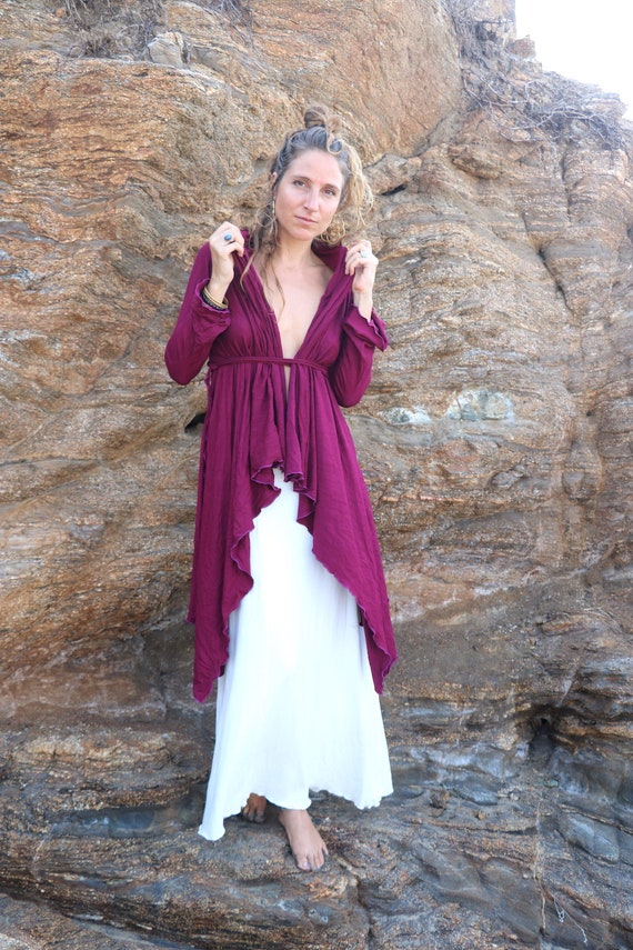 maroon dress with cardigan
