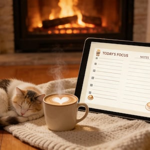 Daily To-Do Checklist: Keep track of chores, errands, and tasks.