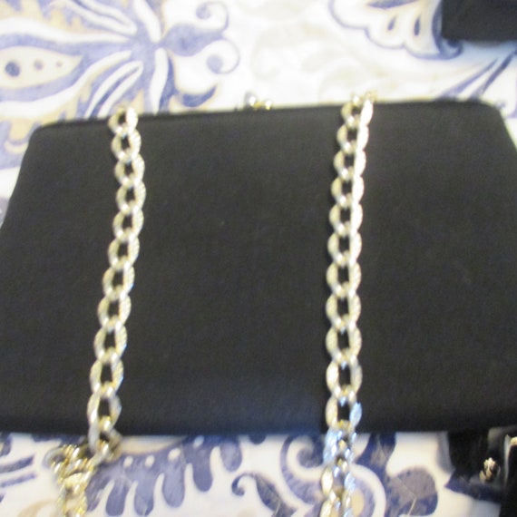 Three Black Vintage Hand Bags. Two Clutch Purses … - image 4