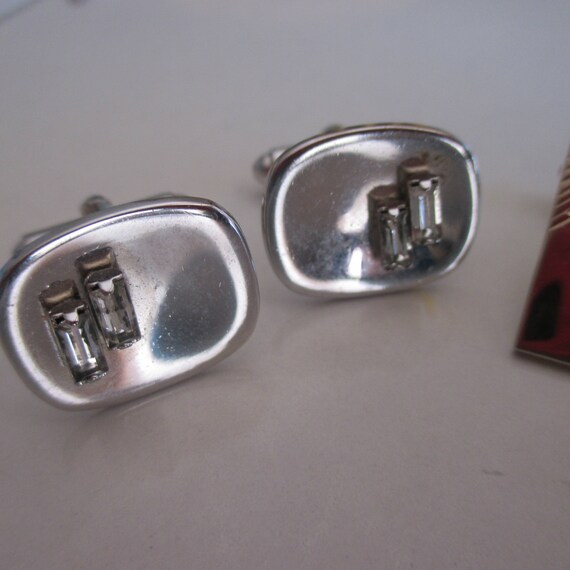Vintage Cuff Links Lot, Two Pairs of Vintage Cuff… - image 2