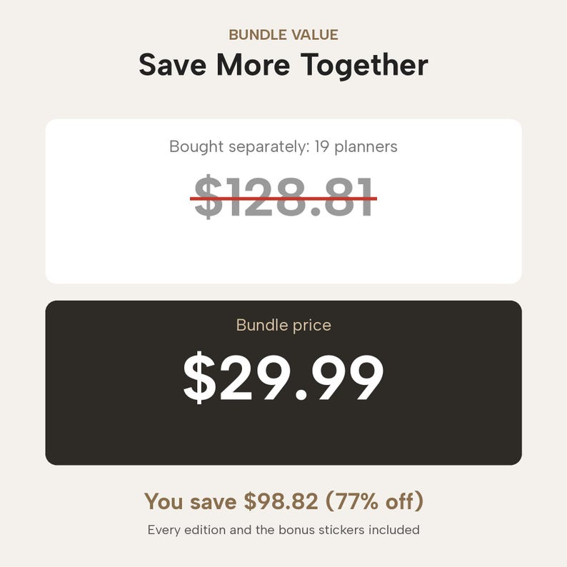 Health & Wellness Digital Planner Bundle, 19 Goodnotes Planners, iPad ...