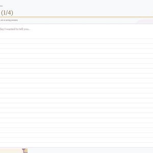 Digital sorgdagbok, guidade sorgemeddelanden, minnen av en närstående, brev, Good Day Hard Day Tracker, sorg bild 7