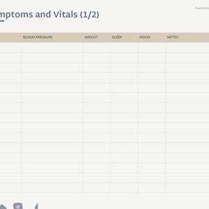 Elderly Parent Care Binder Digital, Caregiver Binder, Medication List, Doctor Visit Log, Emergency Info, Legal Documents image 7