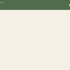May include: A digital bird watching journal page titled Notes 1 with a cream grid background. The top header is dark green with a Next button. A vertical sidebar on the right features tabs for Index, Sightings, Life List, Locations, Sketches, Migration, and Notes.