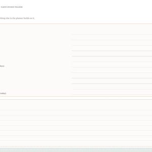 Pode incluir: Uma p&aacute;gina de planejador digital intitulada SETUP com campos para nome da empresa, detalhes de contato, termos de pagamento e configura&ccedil;&otilde;es de fatura. Abaixo h&aacute; uma se&ccedil;&atilde;o para notas. Um menu de navega&ccedil;&atilde;o vertical &agrave; direita lista Index, Setup, Clients, Invoices, Line Items, Payments, Comm, Tasks, Client, Lookup, Invoice, Generator, Quote e Notes.