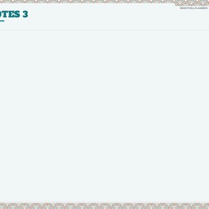 May include: A digital planner page titled NOTES 3 with a light background and a decorative border. The left sidebar lists navigation tabs including Index, Year, Setup, Annual, and months from Jan to Dec, plus Multi-Year, Entry, and Notes.