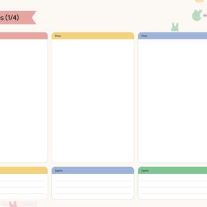 Digital Baby Memory Book, Baby Journal, Birth Story, Monthly Milestones, Baby Firsts, Family Tree, Letters to Baby bild 8