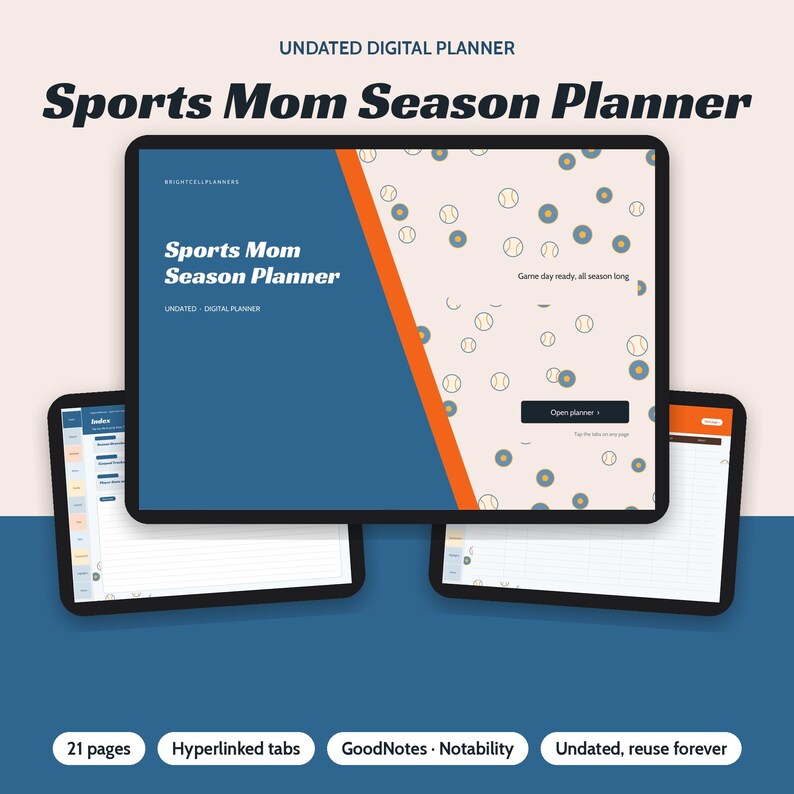 Planificador digital para mamás deportistas, calendario de la temporada, horario de refrigerios del equipo, seguimiento de viajes compartidos, lista de jugadores del equipo, cuotas, preparación para torneos. imagen 11