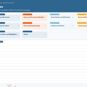 Planificador digital para mamás deportistas, calendario de la temporada, horario de refrigerios del equipo, seguimiento de viajes compartidos, lista de jugadores del equipo, cuotas, preparación para torneos. imagen 3