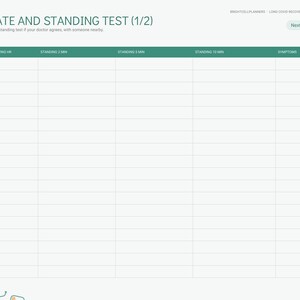Long COVID Journal Digital, Pacing Planner, Energy Envelope, PEM Tracker, Symptom Log, Heart Rate, Brain Fog Tracker image 7