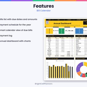 K&ouml;nnte beinhalten: Ein digitales Rechnungs-Kalender-Dashboard mit einer Jahres&uuml;bersicht, monatlichen Zahlungstabellen und Diagrammen. Die Benutzeroberfl&auml;che enth&auml;lt Bereiche f&uuml;r Rechnungen, Zeitpl&auml;ne und Zahlungsprotokolle mit Textbeschriftungen.