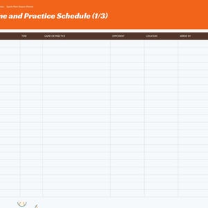 Planificador digital para mamás deportistas, calendario de la temporada, horario de refrigerios del equipo, seguimiento de viajes compartidos, lista de jugadores del equipo, cuotas, preparación para torneos. imagen 5