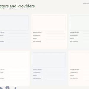 Elderly Parent Care Binder Digital, Caregiver Binder, Medication List, Doctor Visit Log, Emergency Info, Legal Documents image 5