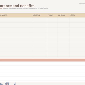 Elderly Parent Care Binder Digital, Caregiver Binder, Medication List, Doctor Visit Log, Emergency Info, Legal Documents image 8