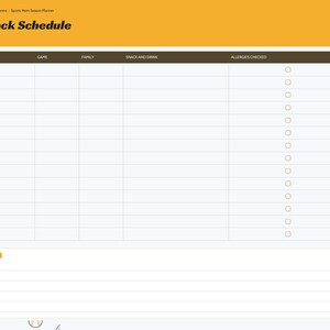 Planificador digital para mamás deportistas, calendario de la temporada, horario de refrigerios del equipo, seguimiento de viajes compartidos, lista de jugadores del equipo, cuotas, preparación para torneos. imagen 7