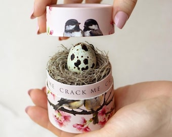 Custom Easter Egg Card - Personalized Easter Gift - Husband Wife Easter card - Adult Easter Basket Filler stuffer - boyfriend girlfriend