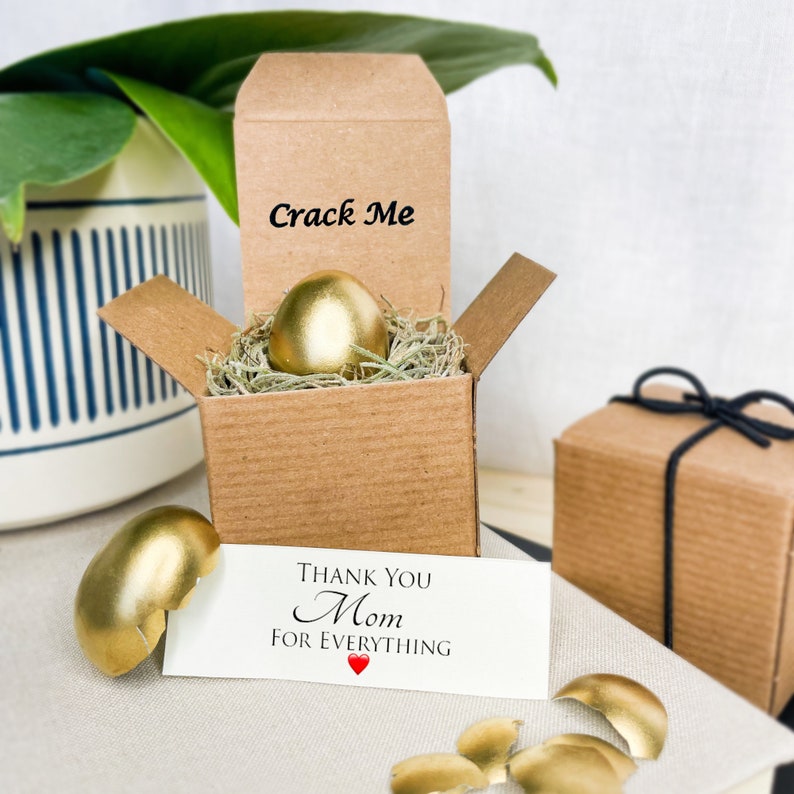 Custom Mother's Day Card Unique Mother's Day Gift Custom Mother's Day Gift Unique Mother's Day Idea Quail Egg Greeting Card Gift image 3