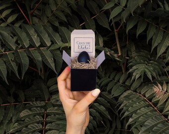 Gothic Birthday Card - Unique Birthday Raven Egg Crack Me! - Custom Birthday Card - Happy Birthday Pun - Birthday Gift - Boyfriend Birthday