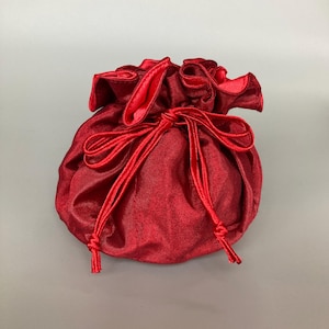 Rubin Rot / Rose Rot Seide & Satin Kordel Schmuck Beutel Tasche Schmuck Box Organizer Hochzeit Party Favor Geschenk Januar Birthstone Farbe