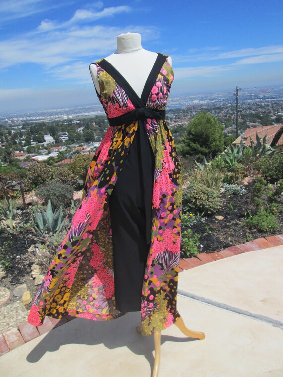 vintage hostess gown with pants