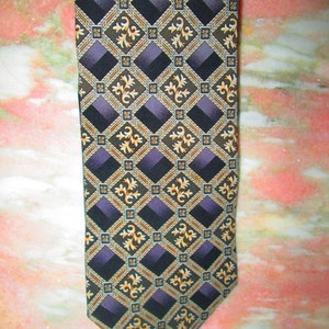 Vintage Men&#39;s Silk Necktie 1960&#39;s