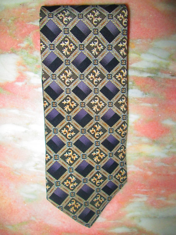 Vintage Men's Silk Necktie 1960's