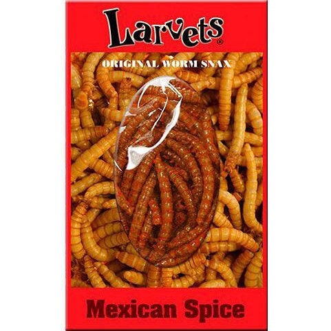 Larvets® Original Cheddar Cheese Worm Snax Box - Cabinet Of Curiosities