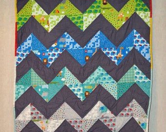 Chevron Baby Quilt Pattern