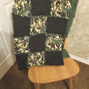 John Deere Themed Rag Quilt
