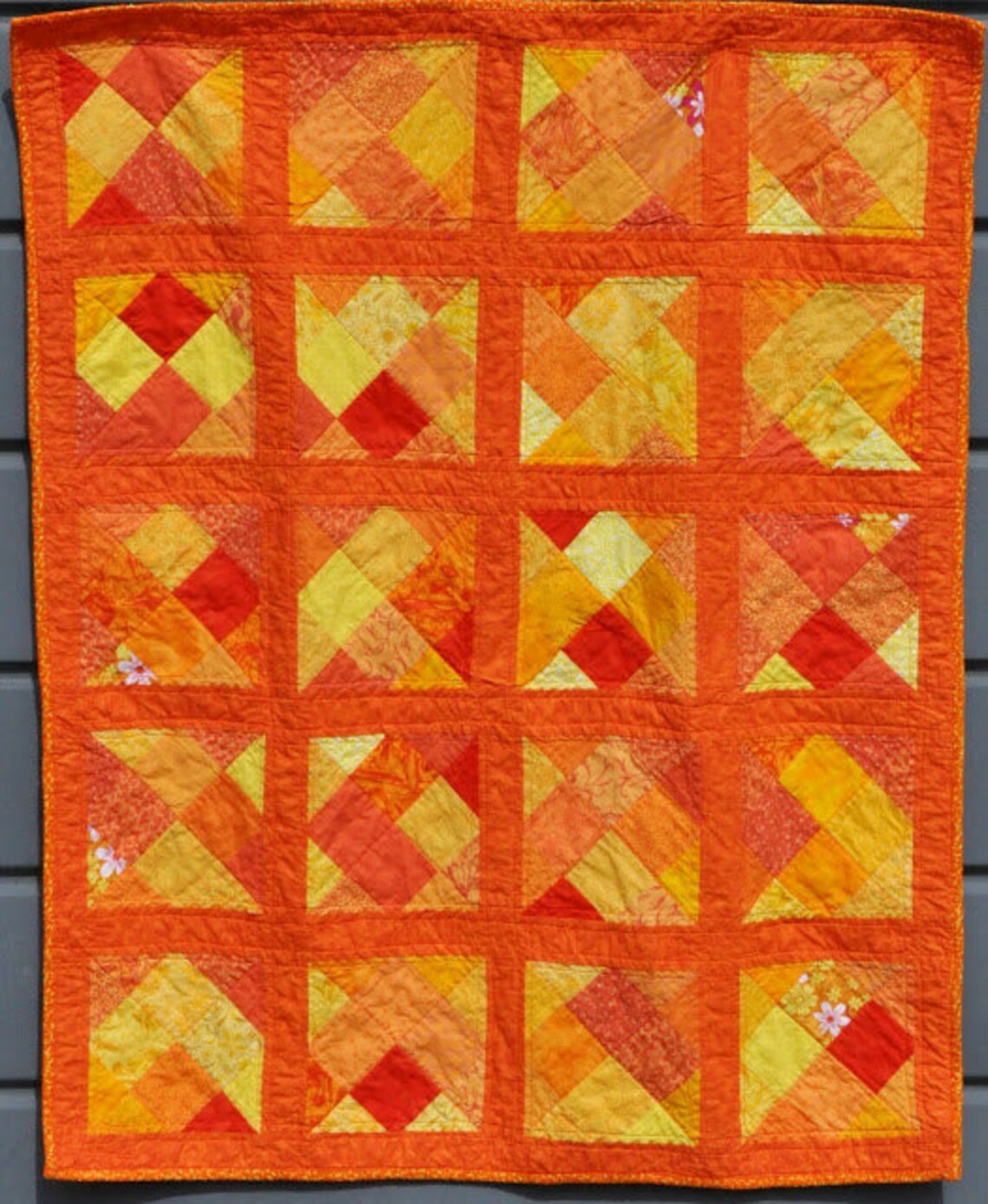 Color Blast Quilt Pattern Etsy