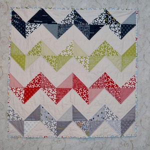 Chevron Baby Quilt Pattern