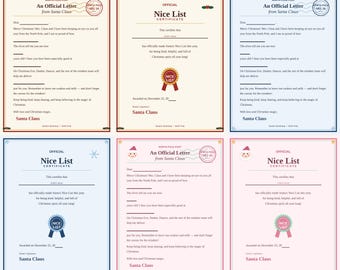 List od Świętego Mikołaja do druku | List do Świętego Mikołaja do wypełnienia dla dzieci | Certyfikat na listę grzecznych dzieci | Tradycja Wigilii | Pobierz natychmiast